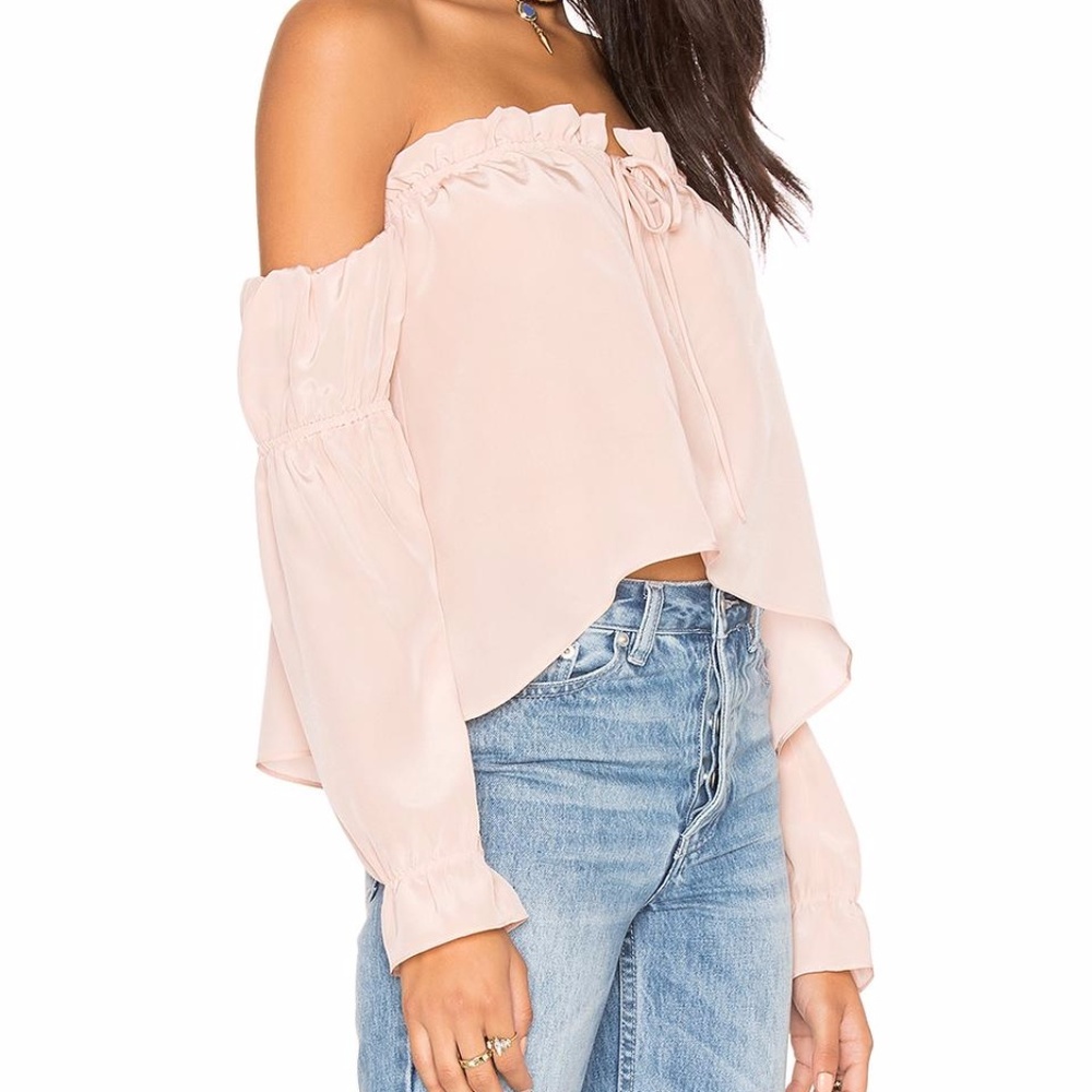 Stone Cold Fox Nate Off Shoulder Blouse - Picture 2 of 3